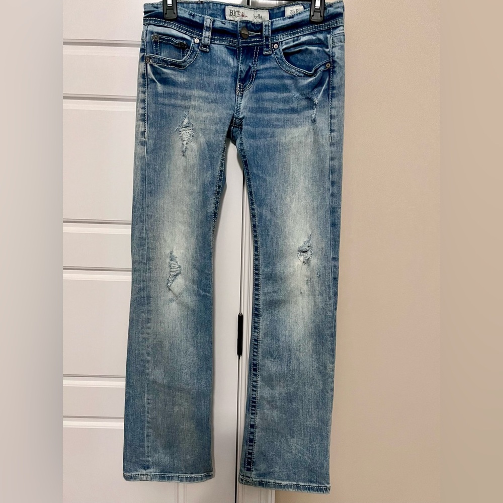 BKE Stella Light Blue Denim Jeans